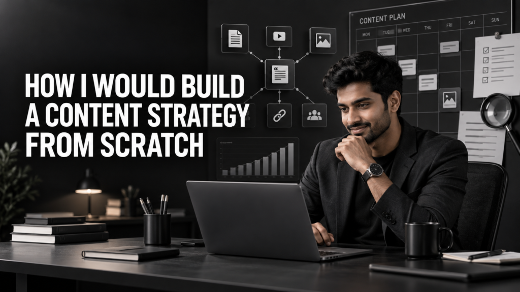 How I Would Build a Content Strategy From Scratch